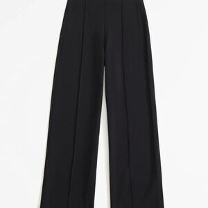 (Abercrombie & Fitch) Ponte Wide Leg Pant, size Large